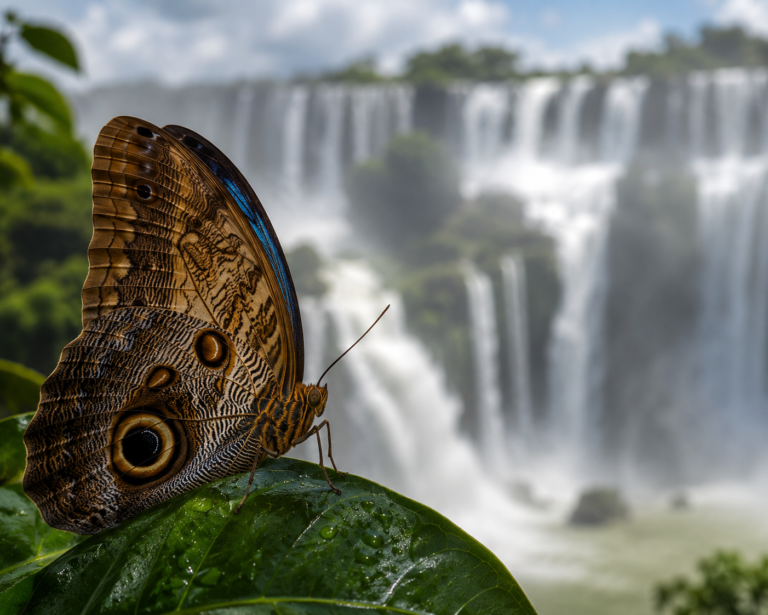 Butterflies in Iguazu Falls
