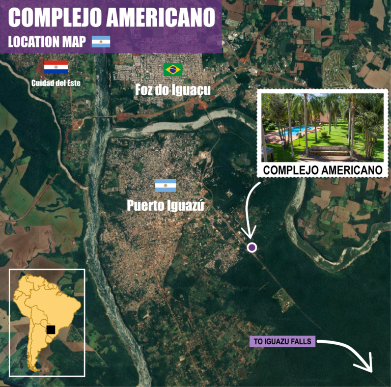 Complejo Americano Location