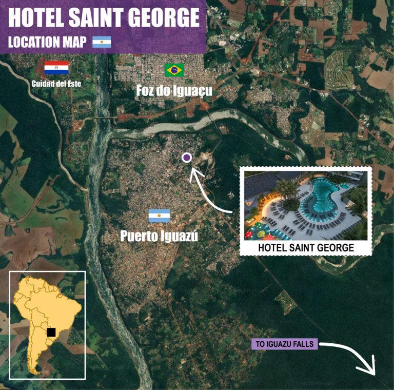 Hotel Saint George location