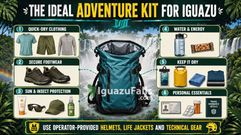 Adventure Kit for Iguazu Falls