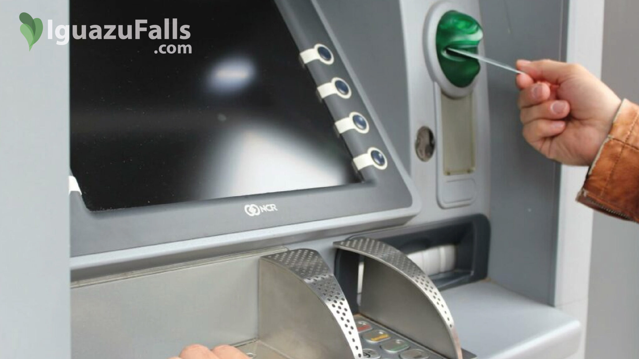 ATM Machines and credit cards in Iguazu Falls
