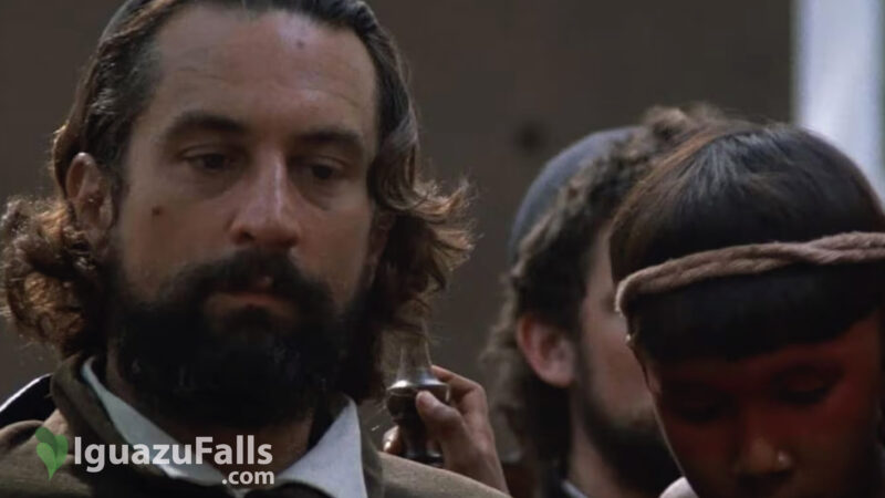 Robert de niro and Iguazu Falls