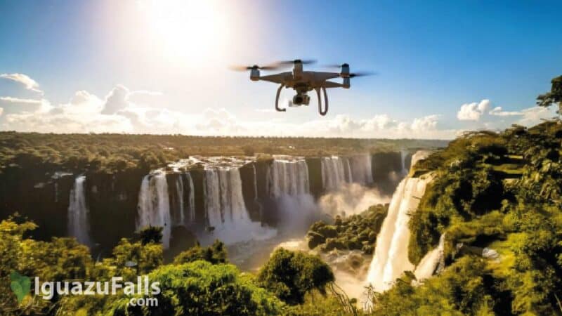 dron allowance in Iguazu Falls