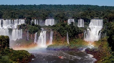 Iguazu waterfalls.