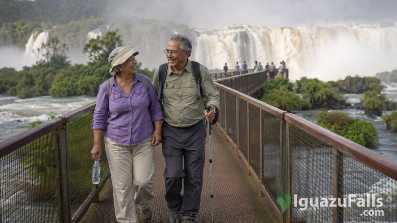 Iguazu Falls for senior visitors