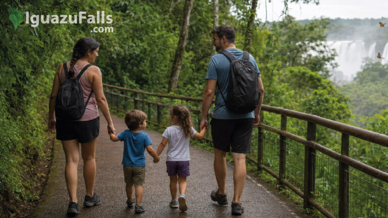 Iguazu Falls with kids