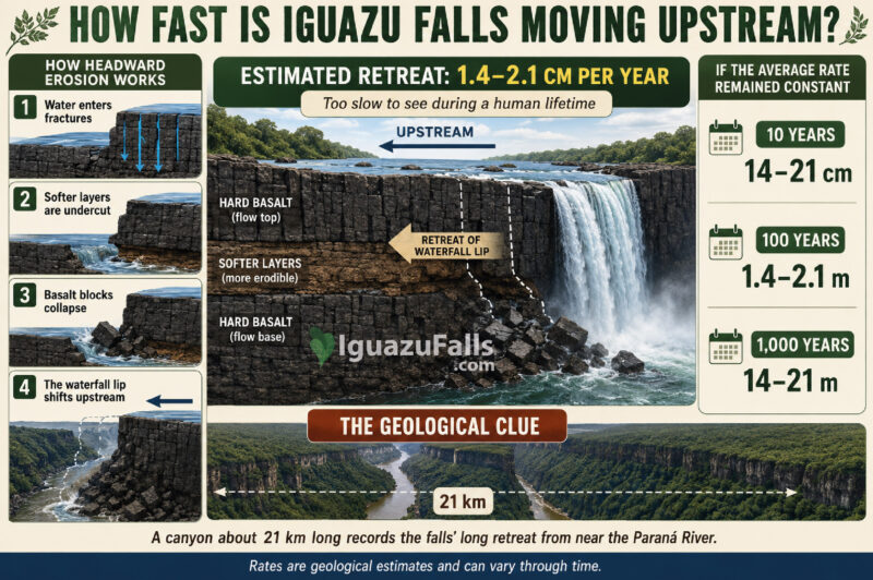 Iguazu Moving Upstream