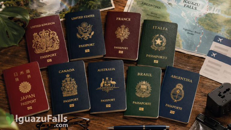 Passports for Iguazu Falls