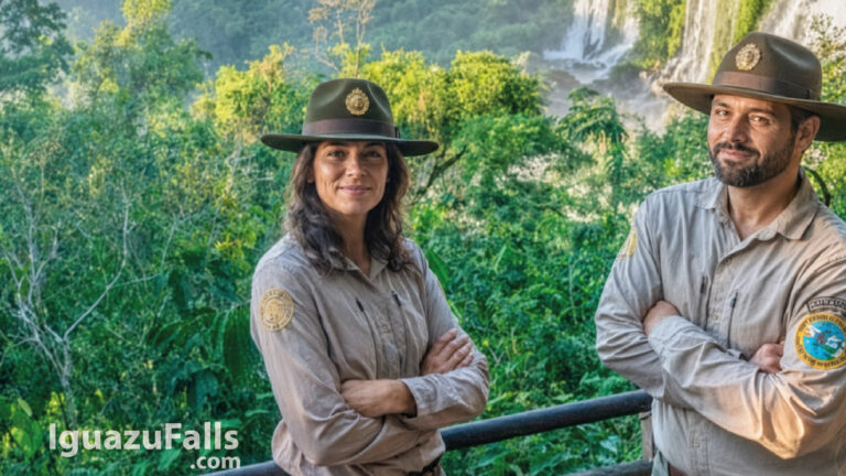 Rangers or Guardaparques in Iguazu Falls